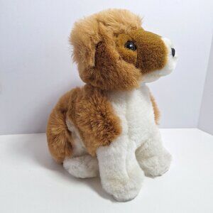 Corgi Collie Sheltie Plush Dog 9" Brown White Vintage Chosun